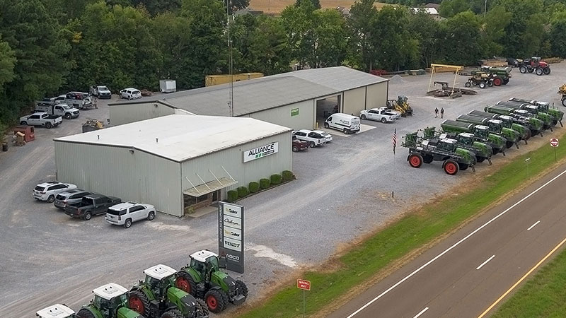 Alliance Ag Equipment dealership location in Troy, TN.