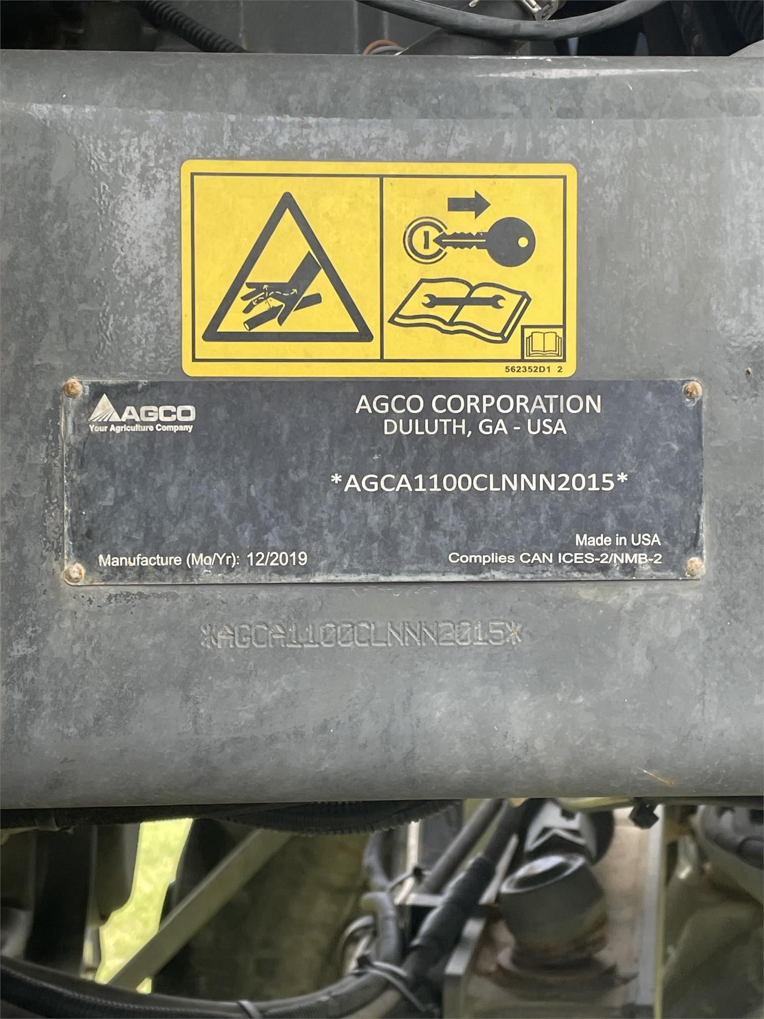 2020 Rogator RG1100C