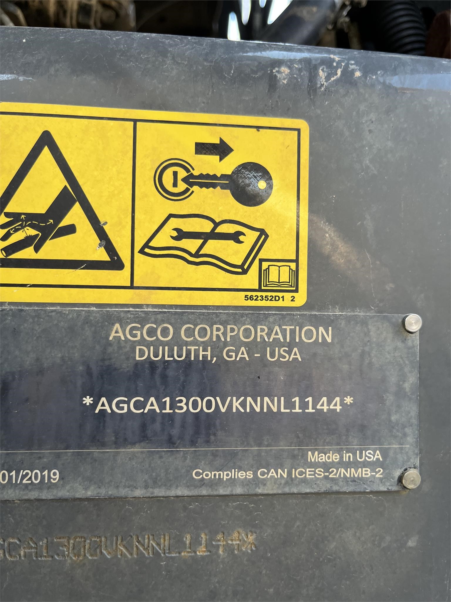 2019 Rogator RG1300C