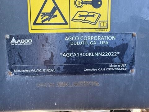 2020 Rogator RG1300C
