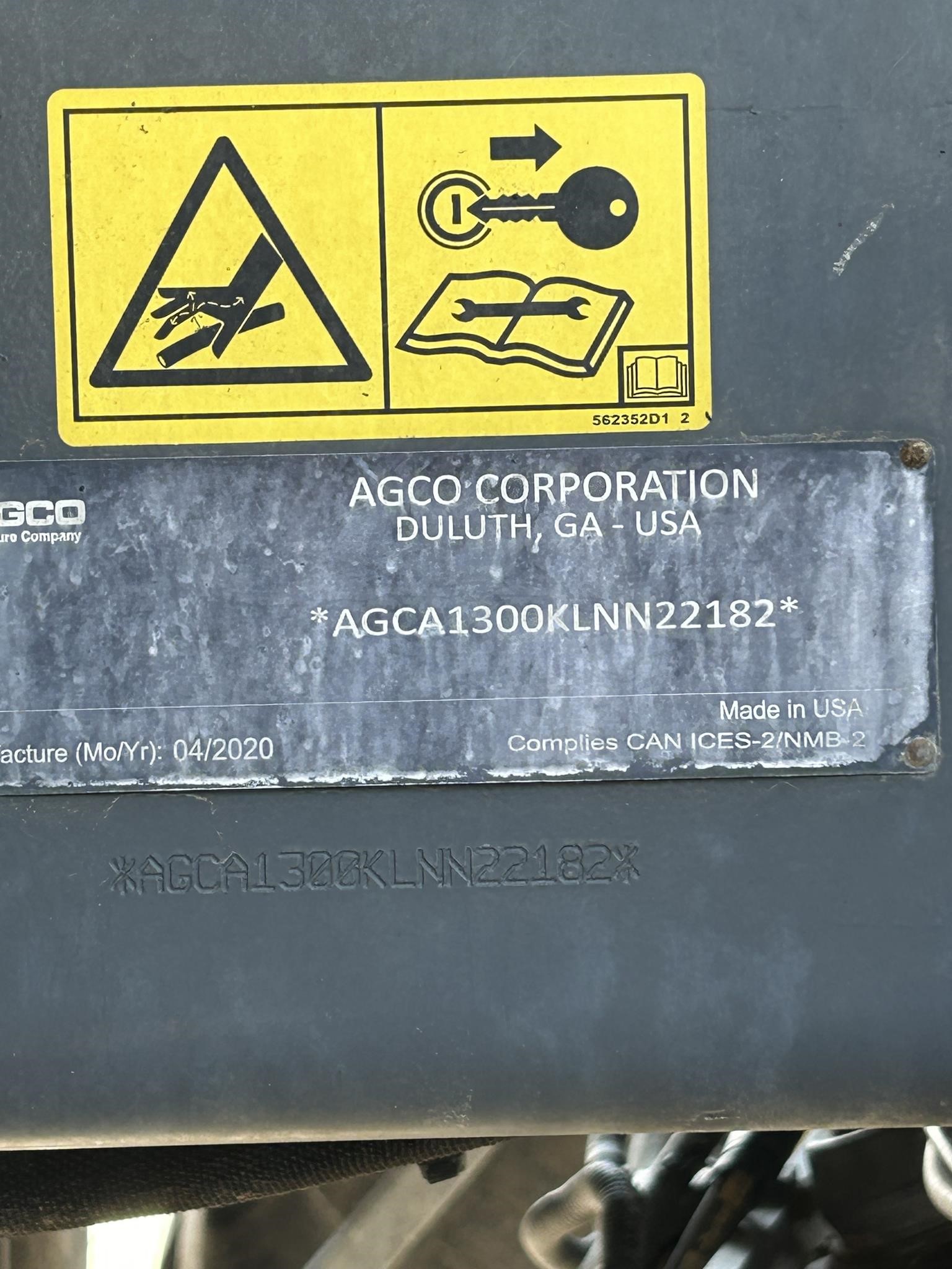 2020 Rogator RG1300C