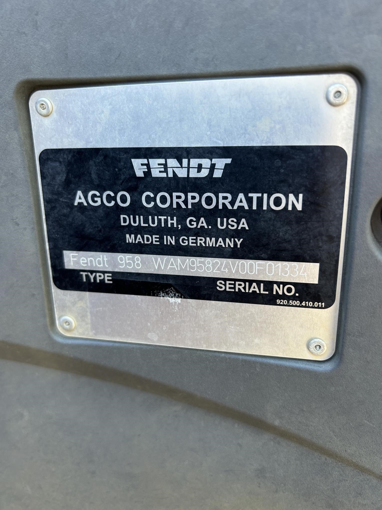 2021 Fendt 933 VARIO