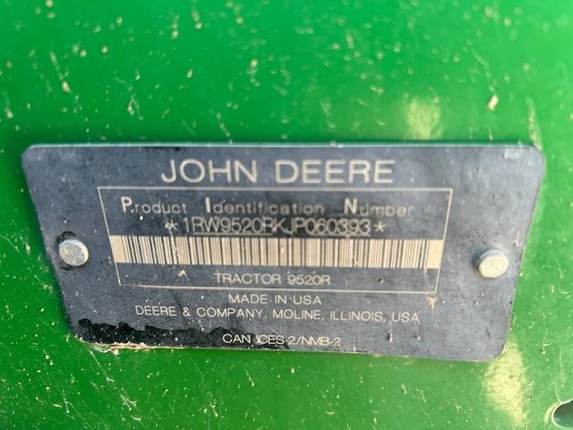2018 John Deere 9520R