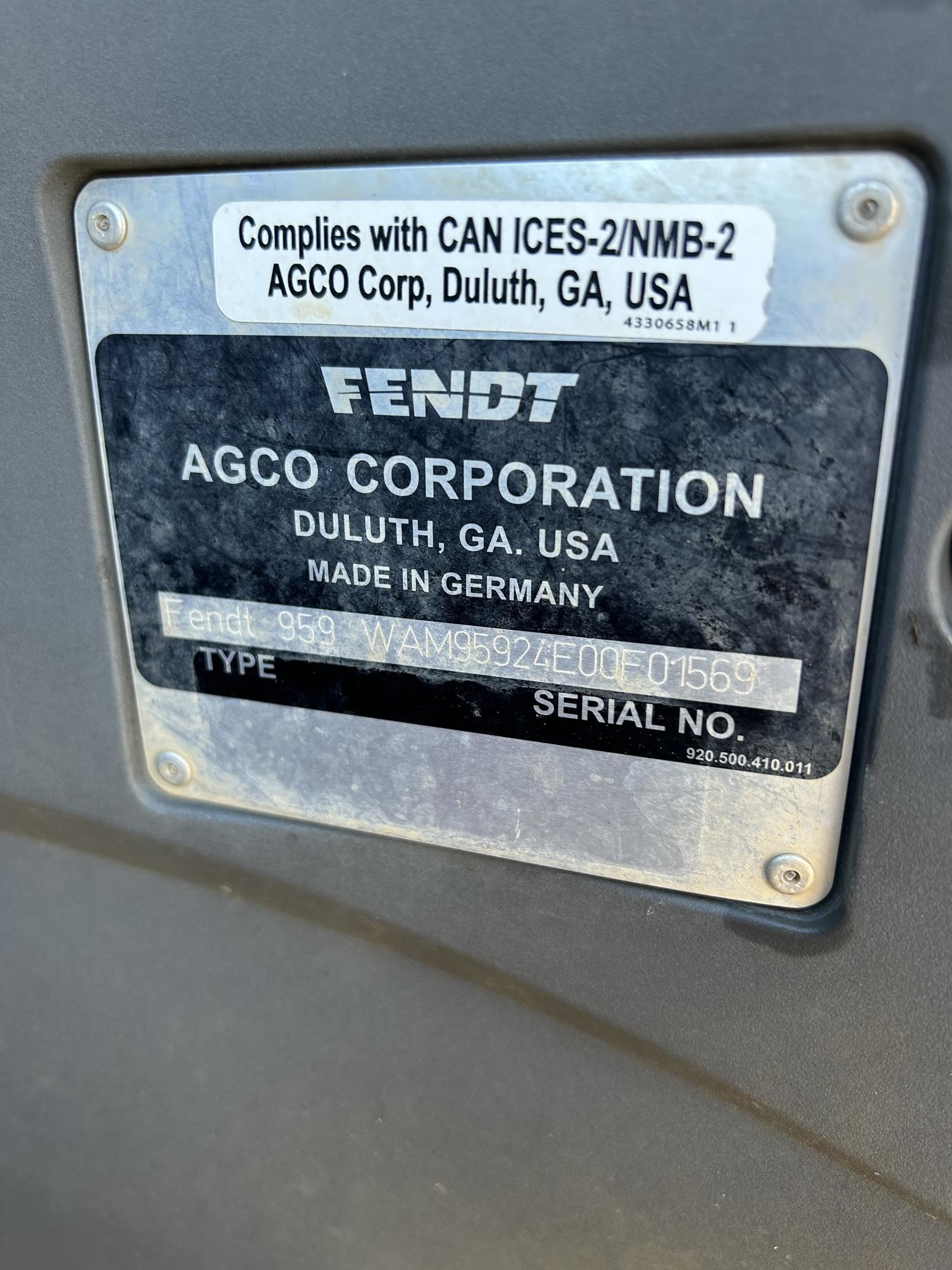 2021 Fendt 936 VARIO