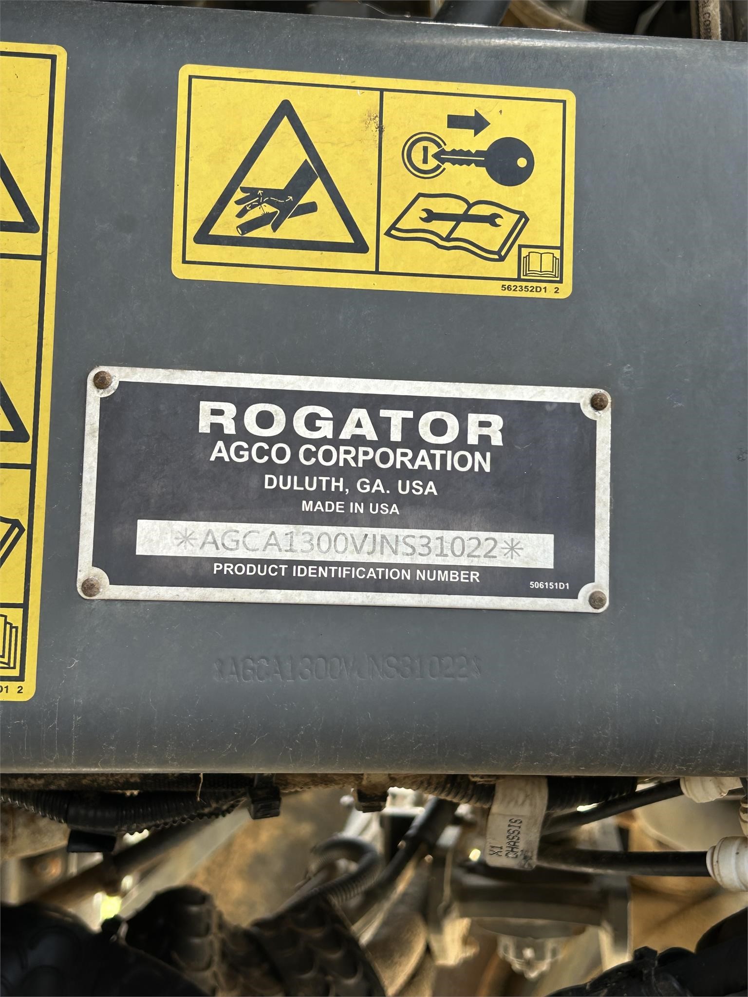 2018 Rogator RG1300C